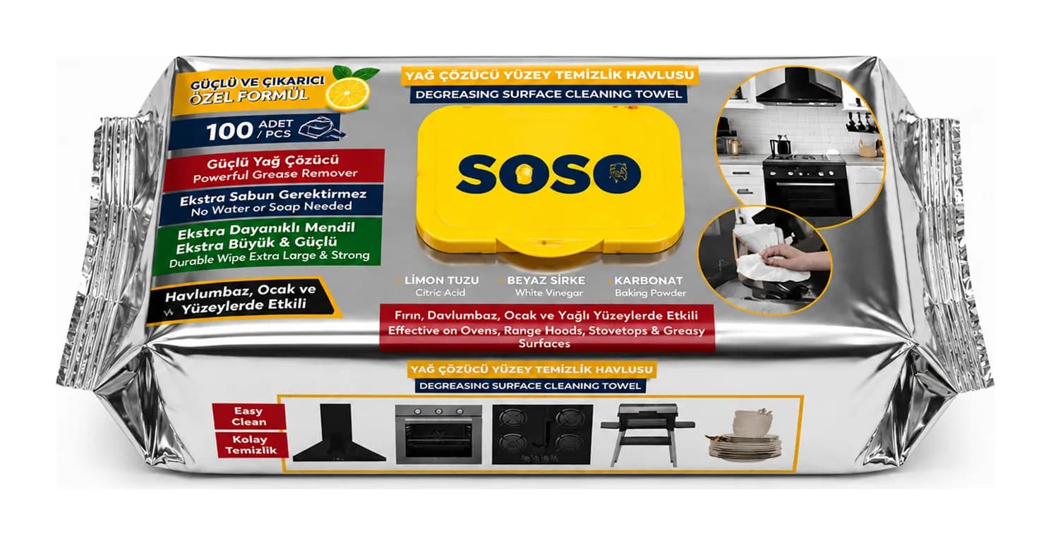 Degreasing Surface Wipes