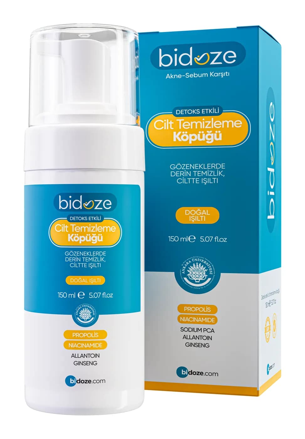 Detox Facial Cleansing Foam