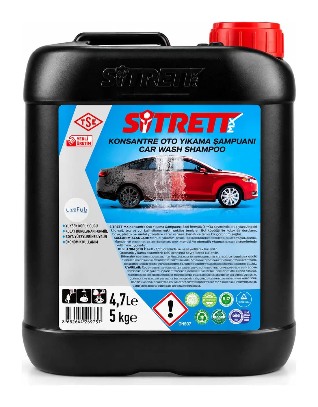 MX Car Shampoo for Brush & Touchless Washing