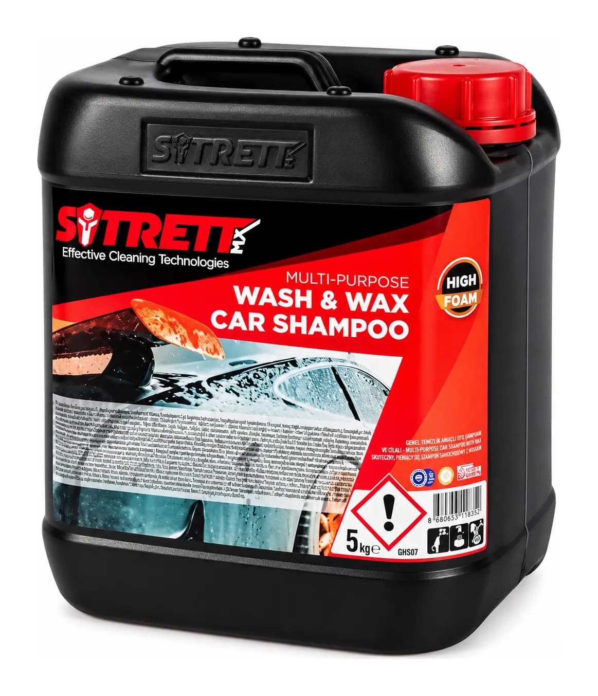 MX Industrial+ Car Shampoo with Wax