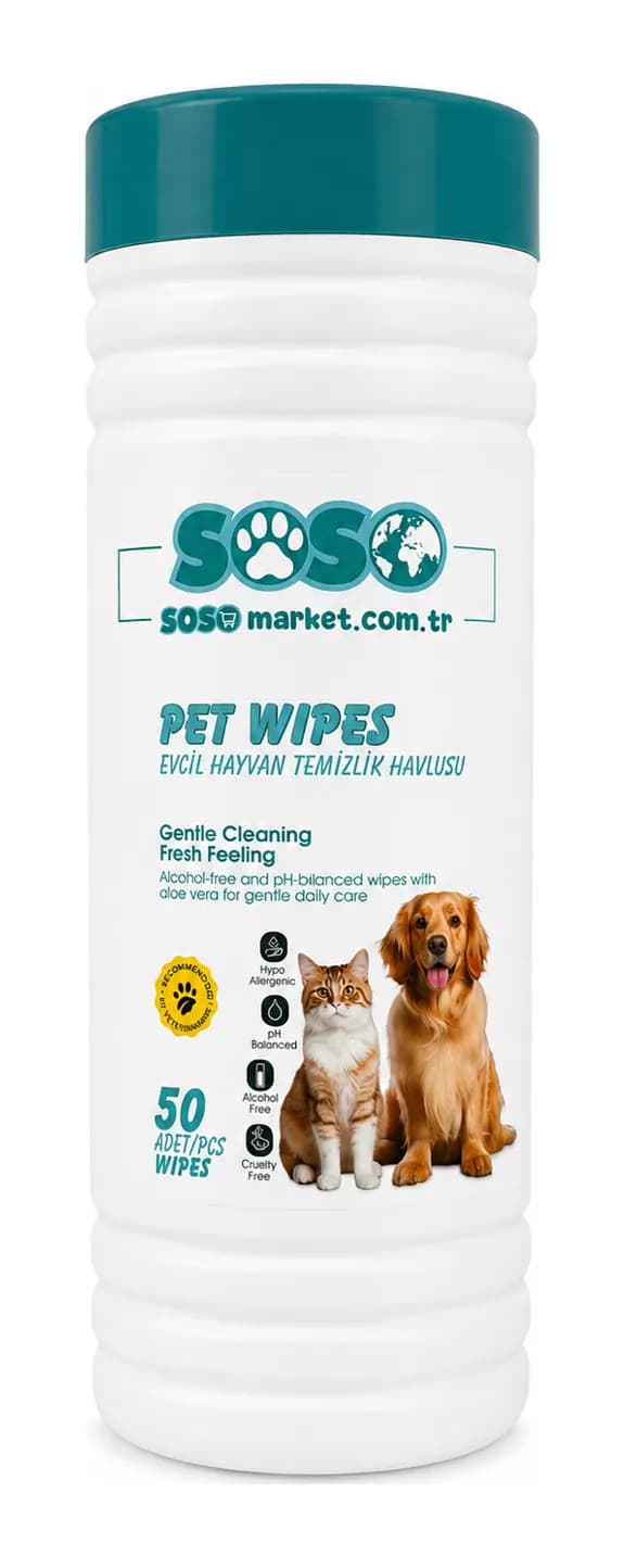 Pet Cleaning & Care Wipes